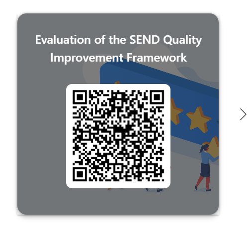 QR Code for the evaluation of SEND Quality Improvement Framework